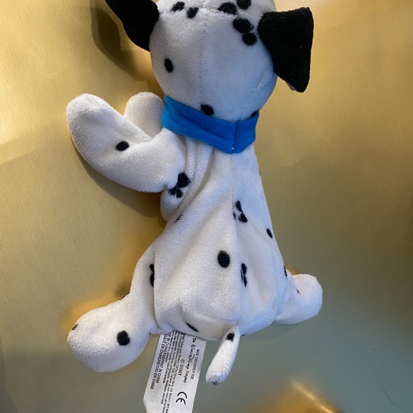 DISNEY STORE 90s COLLECTIBLE 101 DALMATIANS BEAN BAG PLUSH LUCKY & JEWEL PUPPIES - Picture 16 of 16